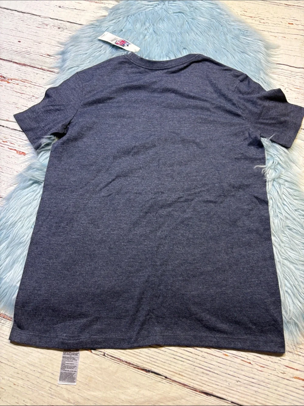 NWT Chicago Bears Kids Navy Blue Graphic Short Tee sz XL